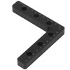 2Pcs Positioning Square 120mm 90 Degree Clamp Metric Scale Tool