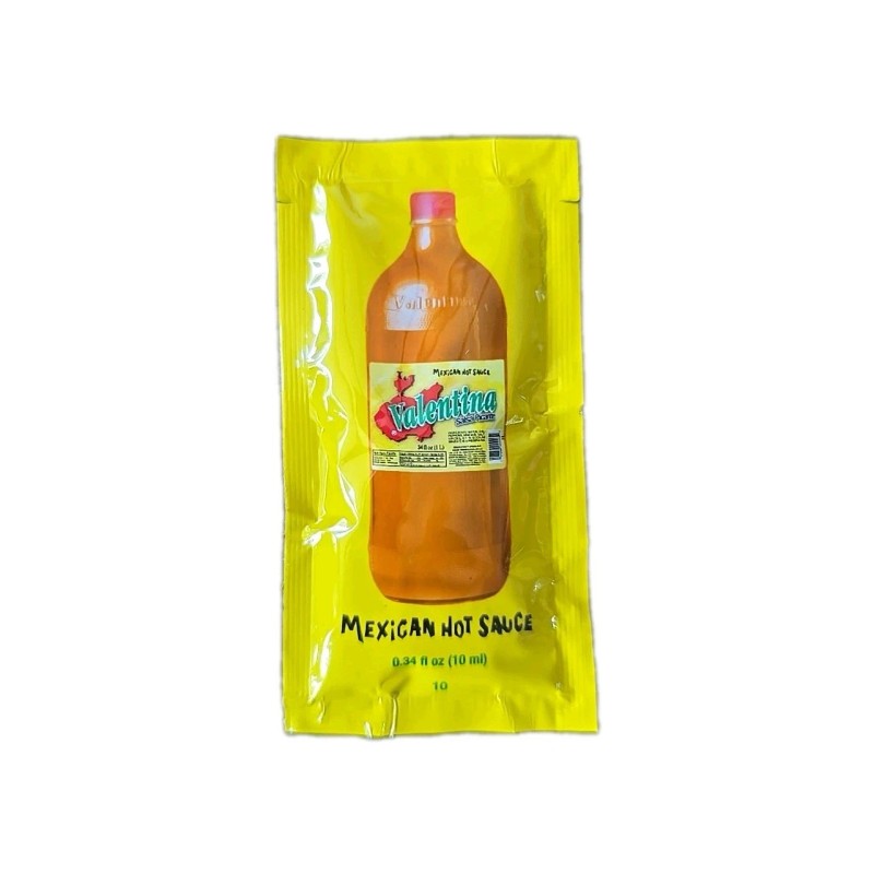 Salsa Tamanzula Valentina Hot Sauce - 0.34 Fl oz. Travel