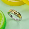 Jeulia Claddagh Rings for Women 925 Sterling Silver 14K Gold