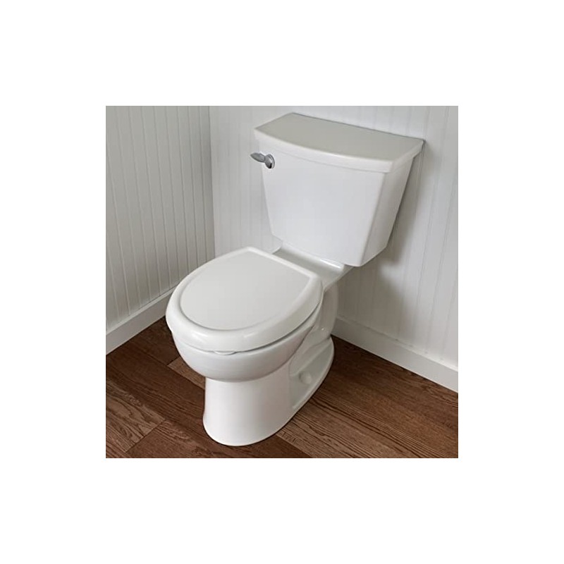 Cadet 3 Slow Close Round Toilet Seat Finish: White