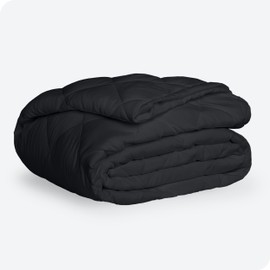 Bare Home Split Head Flex King Quilted Fitted Mattress Pad - Cooling Mattress Topper - Easily Washable - Elastic Fitted Mattress Cover - Stretch-to-Fit up to 15" Deep (Split Head Flex King, Black)