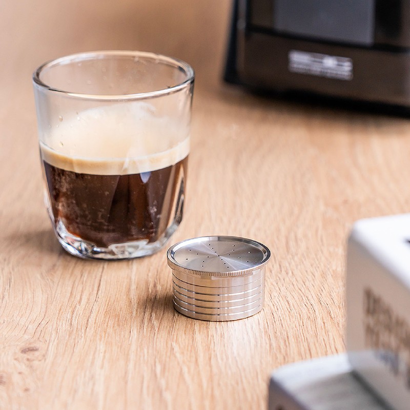 Stainless Steel Coffee Capsule Reusable Coffee Pods Eco Friendly Refillable