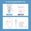 Electric Bidet Toilet Seats, Heated Seat with Warm Water, Night