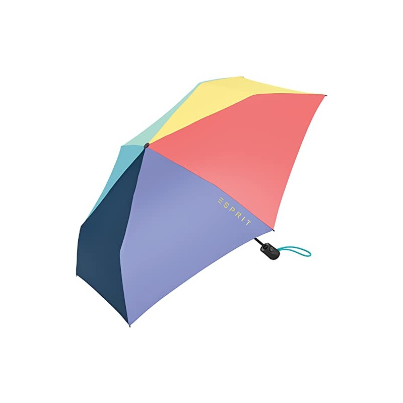 ESPRIT Easymatic Slimline Pocket Umbrella Open/Close Automatic FJ 2022, Multicolor