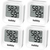 Indoor Humidity Meter Hygrometer 4Pack, Room Thermometer for Accurate Room