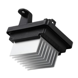 Motoforti HVAC Blower Motor Resistor Heater Blower Resistor for Peugeot 408 T9 Metal ABS No.1610497380 Silver Tone