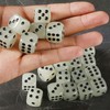 saijer Dice Set, 30 Pieces 16 mm Play Dice Glow