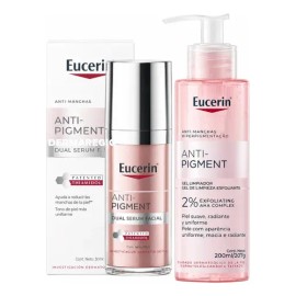 Eucerin Kit Anti-pigment Dual Serum  Gel Limpiador 200ml                                                                                              
