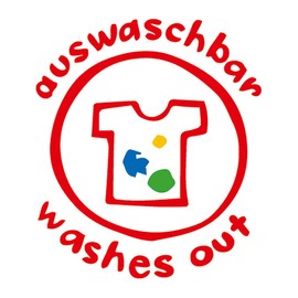 Marabu 03040004095 Kids Craft Paint Azure Blue 80 ml, Colour for Children from 3 Years for Crafts and Painting, Paraben-Free, Vegan, Good Coverage, Quick Drying on Paper, Wood, Stone, Washable