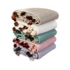 100% Cotton Waffle Blanket King Size 104x90 Inches - 450
