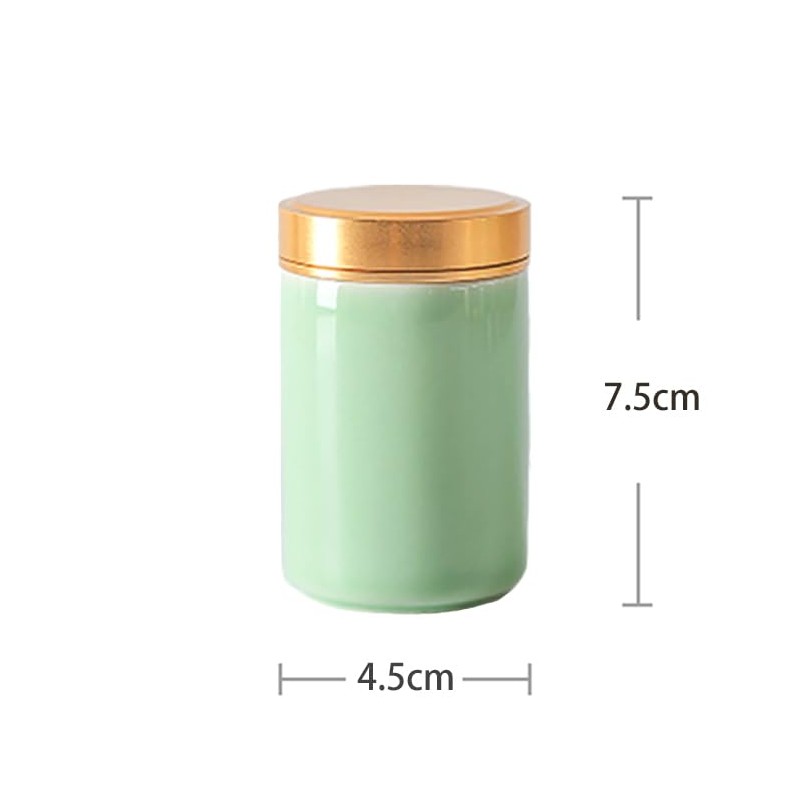 Tea Canister Tea Caddy for Tea Ceremony, Handmade Matcha Tea