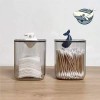 Gold Smile [골드스마일]귀여운 동물 디자인 면봉 보관함 다용도 수납 [북극곰]