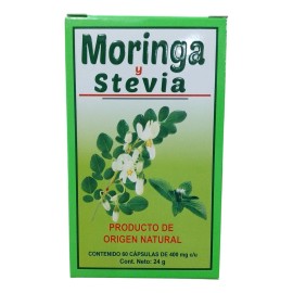 Suplemento en cápsulas Centro Botánico Azteca Suplemento Alimenticio Moringa sabor n/a x 24g