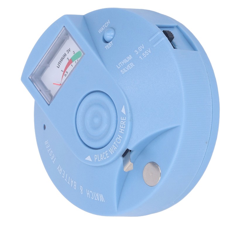 Watch Movement Tester Circular Watch Detection Repair Tool Button Battery