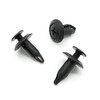 VVO Fasteners- Black Plastic Tailgate Lining Clips & Boot Lid