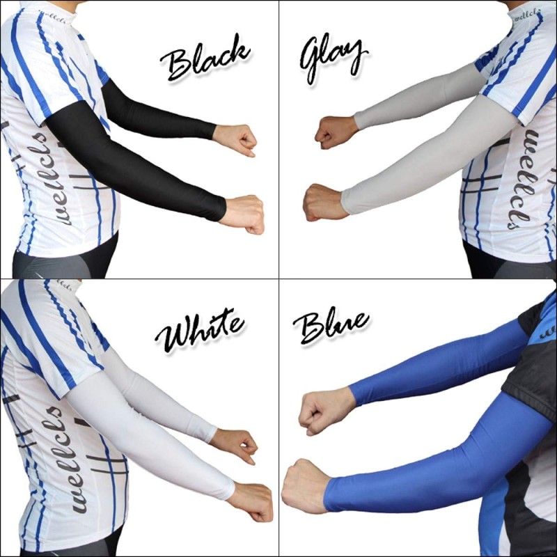 Wellcls WL-BB004 Arm Cover, Set of 2, Solid, Cool, UV