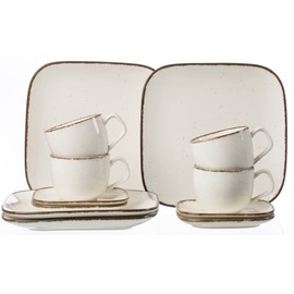 Ritzenhoff & Breker Coffee Set Casa 12 Pieces Ceramic Cream, 33 x 33 x 18 cm – Units