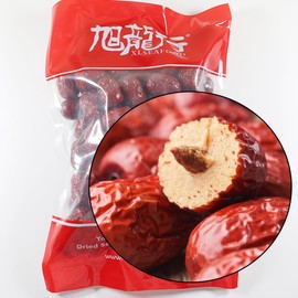 Xlseafood Organic sulfur-free Dried Chinese Large Jujube 旭龙行特级有机大红枣 无硫无添加 (3)