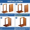 TamBee Pivot Door Hinge, Hidden Door Hinge for Secret Door