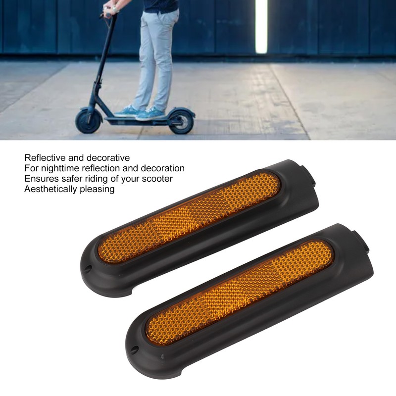 Electric Scooter Wheel Side Cover Professional Decorative Scooter Reflective Rear