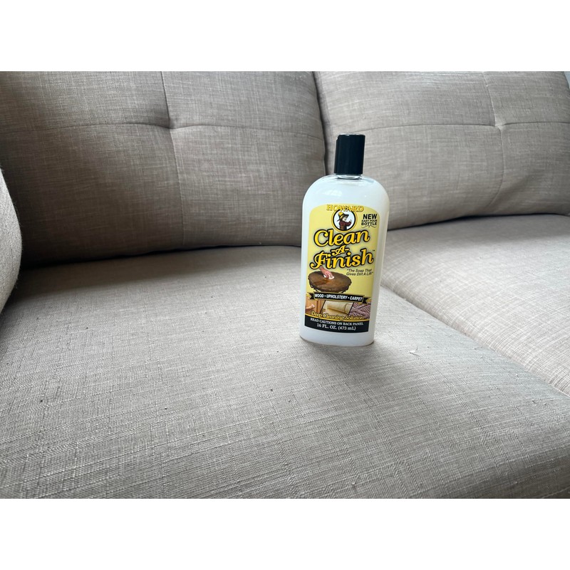 HOWARD Clean-A-Finish Wood Cleaner and Upholstery Cleaner for Furniture, Carpet