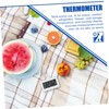 SHOWERORO Digital Refrigerator Thermometer Humidity Accurate Freezer Hygrometer with Temperature
