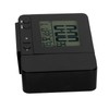 Black Projection Clock with Time Temperature LCD Screen USB Charging