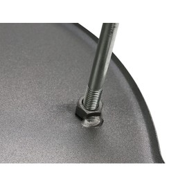 MUURIKKA Griddle Pan 48cm Grill with Legs for BBQ, Camping, Gas, Open Fire