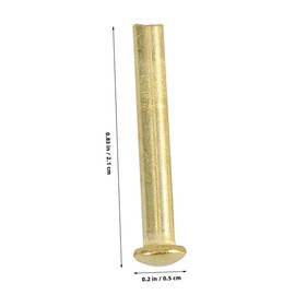 iplusmile 5set Folding Fan Repair Kit Metal Rivet and Nut Fasteners for Handheld Bamboo Paper Fans Easy Installation Solid Shaft Replacement for DIY Handmade Projects