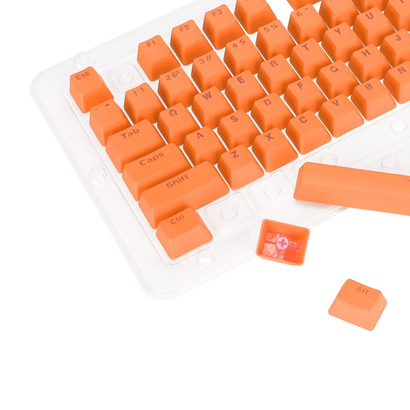 PBT Keycaps 106 Keys 2 Color Injection Molding OEM Height