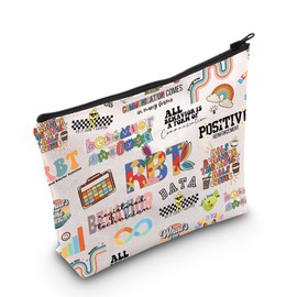 RBT Registered Behavior Technician Gift Behavior Specialist Zipper Pouch Makeup Bag (B-RBT CA)
