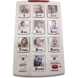 Unbranded Big Button Amplified Speakerphone Photo Frame Picturephone with Speed Dial