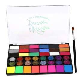 Beavorty Makeup Kit 42 Color Face Paint Set Water-soluble Face Painting Kit for Party Festival Boys and Girls Adults Hypoallergenic Odorless
