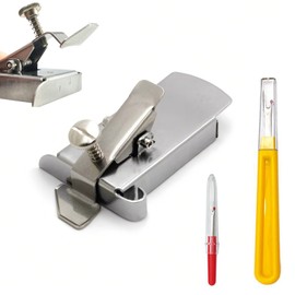 Magnetic Sewing Accessories Stainless Steel Magnetic Seam Guide Contents Includes 2 Pieces Seam Ripper Sewing Accessories for Sewing Machine Fixing Gauge Tool