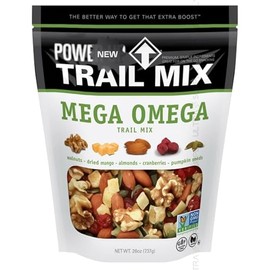 Power-Up Mega Omega (26 oz.) Trail Mix – Heart Healthy Nuts & Fruits, Vegan, Gluten Free, Non GMO