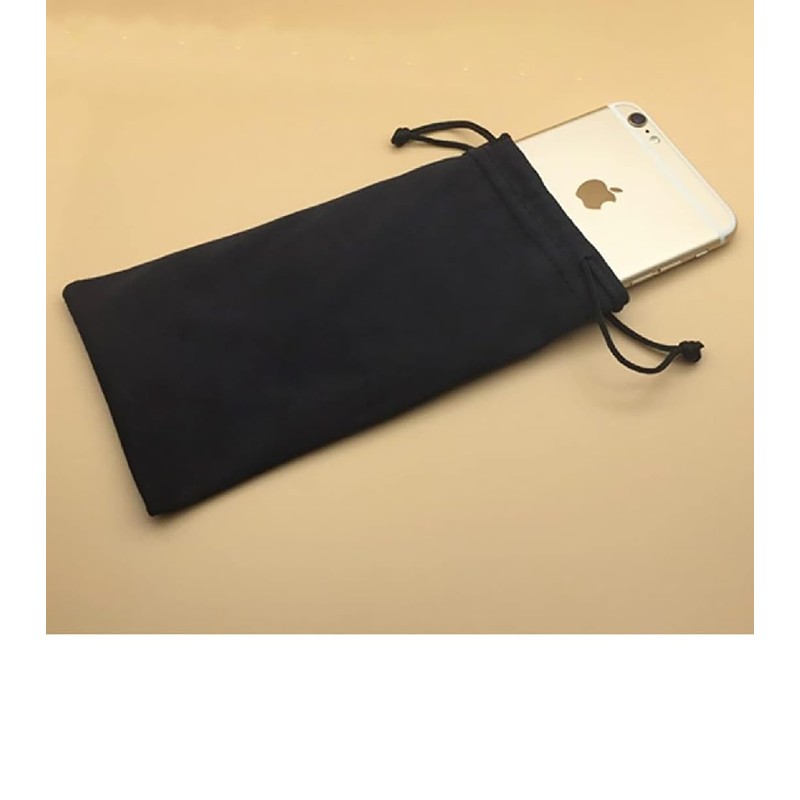 DG STUDIO 2pcs Microfibre Pouch Case Soft Microfibre Sunglasses Case