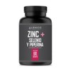 LENICO Suplemento de Zinc con Selenio y Piperina 500 mg