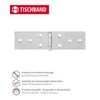 Gedotec Table runner made of stainless steel V2A, 1 piece