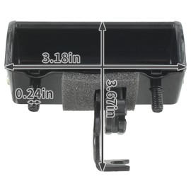 Topkidame 74810-S6A-003 Rear Hatch Handle Assembly Compatible with Honda 2007-2013 Fit with 1.5L L4 Engine Liftgate Tailgate Hatch-Handle Trunk Handle