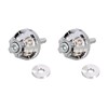 Kitaco 506-1300290 Union Bar End Cap (Plated) Monkey 125 (JB02)