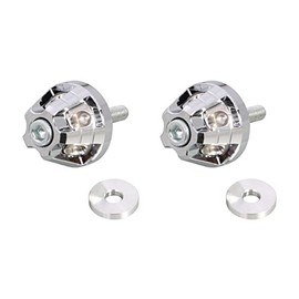 Kitaco 506-1300290 Union Bar End Cap (Plated) Monkey 125 (JB02)