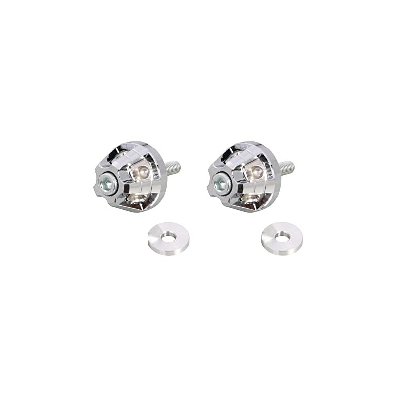 Kitaco 506-1300290 Union Bar End Cap (Plated) Monkey 125 (JB02)