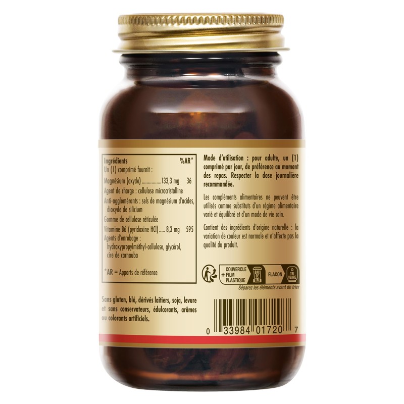 Magnesium Solgar 100 Tabs