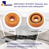 W10195677 WPW10195677 Dishwasher Diverter Valve Seal Grommet Compatible with Whirlpool