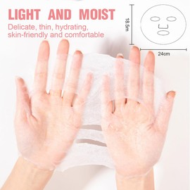 Pack of 100 Skin Care Mask, Compress Face Mask, DIY Face Masks, DIY Sheet Mask, Compressed Face Mask, Disposable Face Masks, Compressed Face Mask, Tablets Masks, Beauty