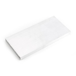 LED Heatsink Heatsink Thermal Runaway Prevention 300mm X 140mm X 20mm Cooling Fin Aluminum Heat Sink DIY Kit High Power LED Amplifier Cooler Cooling Accessories