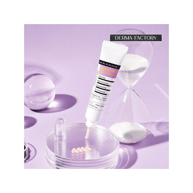 더마팩토리 비건인증 바쿠치올 5% 앰플 20ml Dermafactory Vegan Certified Bakuchiol