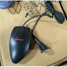 Pc concepts Black DB9 Serial Mouse 100% Compatible with Older Systems Vintage Mini ps/2 NEW