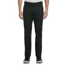 Cubavera Men's L/V/E 5 Pocket Pant Five, Jet Black, 38W x 34L