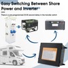 LINKCRO Automatic Transfer Switch，30 Amp Transfer Switch Kit for Inverter/Shore